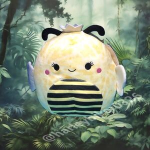 SUNNY THE TYE DYE BEE 8” SQUISHMALLOWS